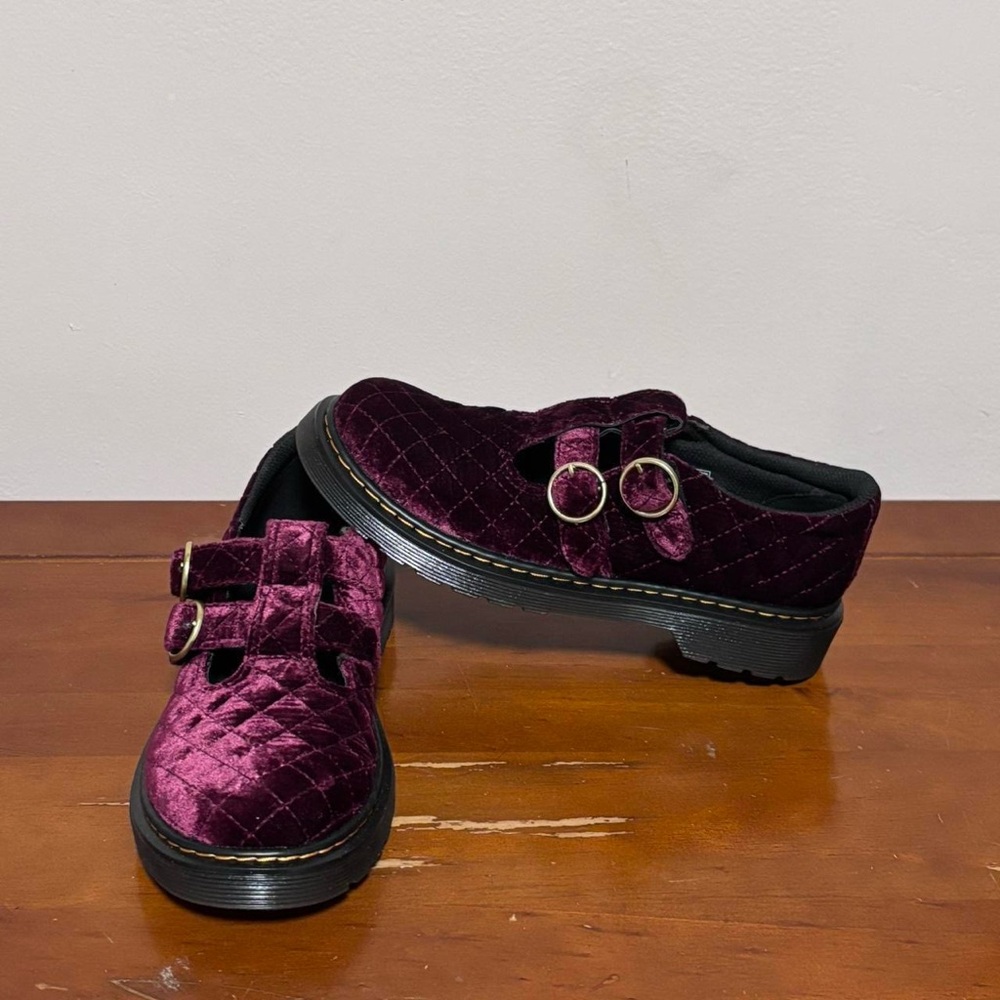 Dr. Martens burgundy Mary Jane